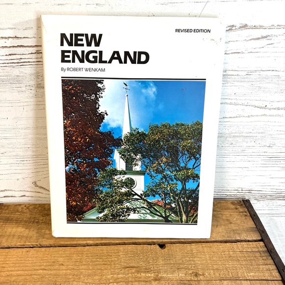 New England book coffee table book Robert wenkam 1987 - Picture 1 of 11